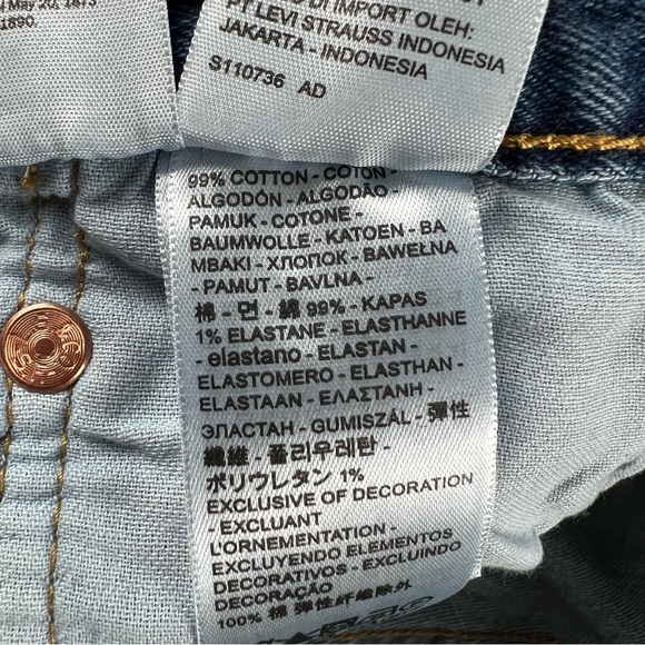 Levi’s 501 ORIGINAL HEMMED 9" MEN'S SHORTS Size 33 - Picture 14 of 15